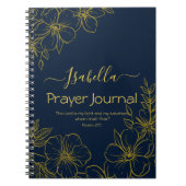 The Lord is My Light & Salvation Prayer Journal Notitieboek (Voorkant)