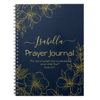 The Lord is My Light & Salvation Prayer Journal Notitieboek