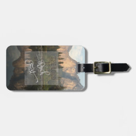 The Lord is my Rock - PS 18:2 Bagagelabel