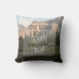 The Lord is my Rock - PS 18:2 Kussen