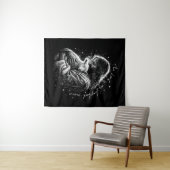 The Lord is my Shepard. Psalm 23. Wandkleed (In Situ (horizontaal))