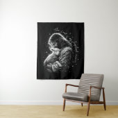 The Lord is my Shepard. Psalm 23. Wandkleed (In situ)