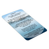 The Lord is my Shepherd Psalm 23 Flexible Magneet (Rechterzijde)