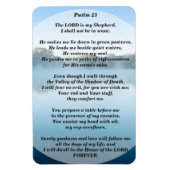 The Lord is my Shepherd Psalm 23 Flexible Magneet (Verticaal)