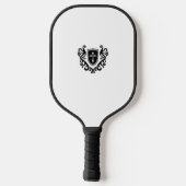 The Lord is my Strength & Shield Royalty  Pickleball Paddle (Achterkant)