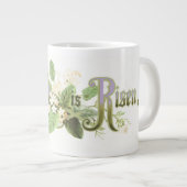 "The Lord is Risen" paaskunst natuurlijk Grote Koffiekop (Voorkant rechts)