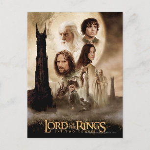 The Lord of the Rings: The Two Towers Movie Poster Briefkaart