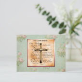 The Lord Prayer Briefkaart (Staand voorkant)
