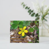 The Lord Remembered Her Bible Verse Postcard Briefkaart (Staand voorkant)