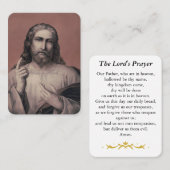 The Lord’s Prayer Card Plaatskaartje (Voorkant / Achterkant)