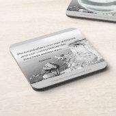 The Lord shall preserve your going out Drankjes Onderzetter (Linkerzijde)