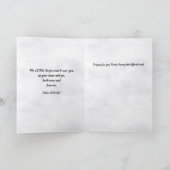 “The Lord Watches Over You”  Kaart (Binnen)