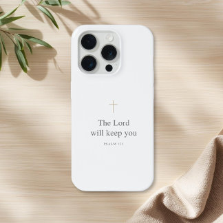 The Lord Will Keep You – Psalm 121 Christian iPhone 15 Pro Case