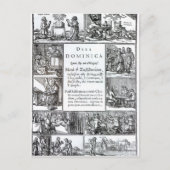 The Lord's Day, 1639 Briefkaart (Voorkant)