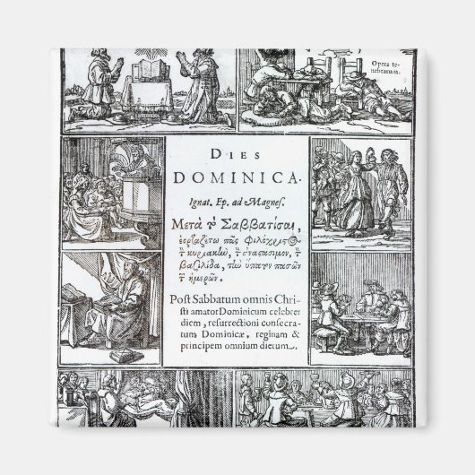 The Lord's Day, 1639 Magneet (Voorkant)