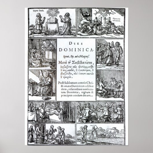 The Lord's Day, 1639 Poster (Voorkant)