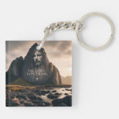 The Lords Face op Rocky Mountain Sleutelhanger (Achterkant)