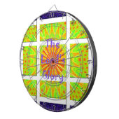 The Lord's Glory: Prachtige verbazingwekkende kleu Dartbord (Voorkant Rechts)