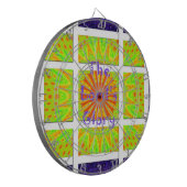 The Lord's Glory: Prachtige verbazingwekkende kleu Dartbord (Voorkant Links)