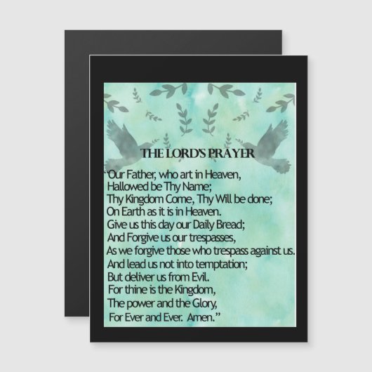 The Lord's Prayer (Voorkant / Achterkant)