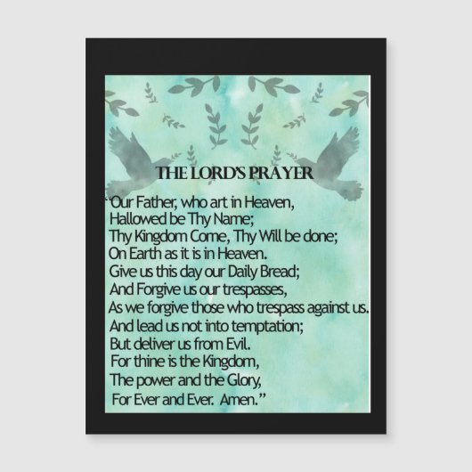 The Lord's Prayer (Voorkant)