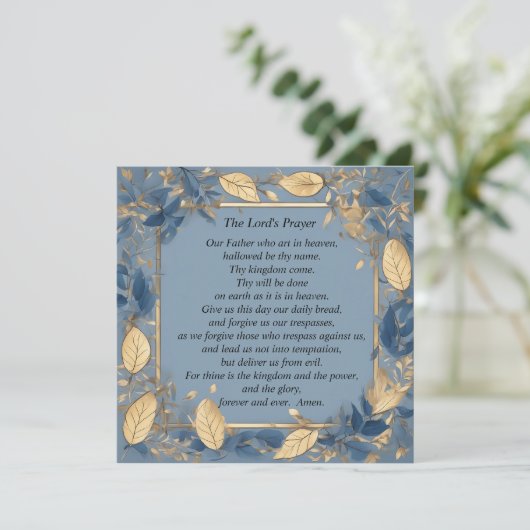 The Lord's Prayer (Staand voorkant)