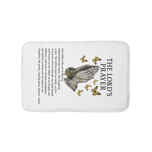 The Lord's Prayer Badmat (Voorkant)