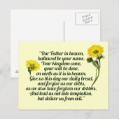 The Lords Prayer Briefkaart (Voorkant / Achterkant)