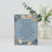 The Lord's Prayer Briefkaart (Staand voorkant)