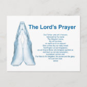 The Lords Prayer Briefkaart (Voorkant)