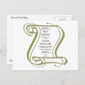 The Lords Prayer Briefkaart (Voorkant / Achterkant)