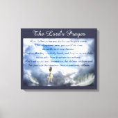 The Lord's Prayer Canvas Afdruk (Voorkant)