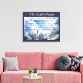 The Lord's Prayer Canvas Afdruk (Insitu (Woonkamer))