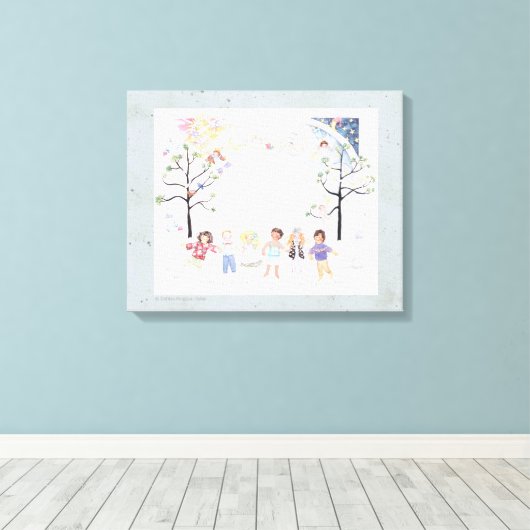 The Lord's Prayer Canvas Afdruk (Insitu (Houten vloer))