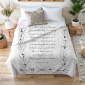 The Lord's Prayer Fleece Blanket Bible Verse Gift Deken