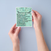 The Lord's Prayer Flyer (Hand)