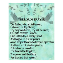 The Lord's Prayer Foto Afdruk