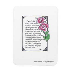 The Lord's Prayer fridge magnet Magneet