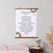 The Lord's Prayer Hangend Wandkleed (Slaapkamer)