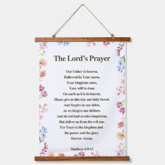 The Lord's Prayer Hangend Wandkleed