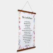 The Lord's Prayer Hangend Wandkleed (Gebogen)