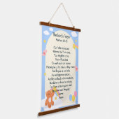 The Lord's Prayer Hangend Wandkleed (Gebogen)