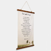 The Lord's Prayer Hangend Wandkleed (Gebogen)