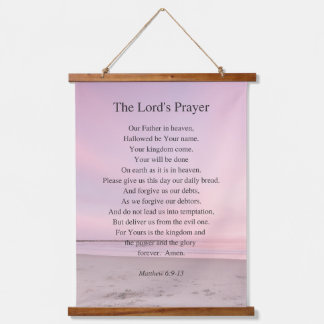 The Lord's Prayer Hangend Wandkleed