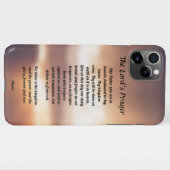 The Lord's Prayer iPhone Case iPhone Hoesje (Achterkant horizontaal)