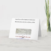 The Lord's Prayer Kaart (Achterkant)