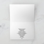 The Lord's Prayer Kaart (Binnen)