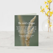 The Lord's Prayer Kaart (Gele Bloem)