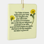 The Lords Prayer Keramisch Ornament (Rechts)