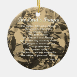 The Lords Prayer Keramisch Ornament